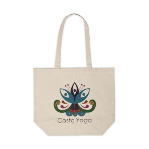 Costa Yoga Canvas Shopping Tote